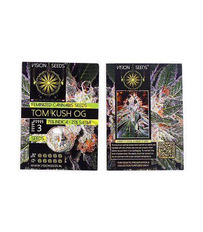 Сорт Tom Kush OG fem (Vision Seeds)